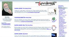 Desktop Screenshot of darwinawards.com